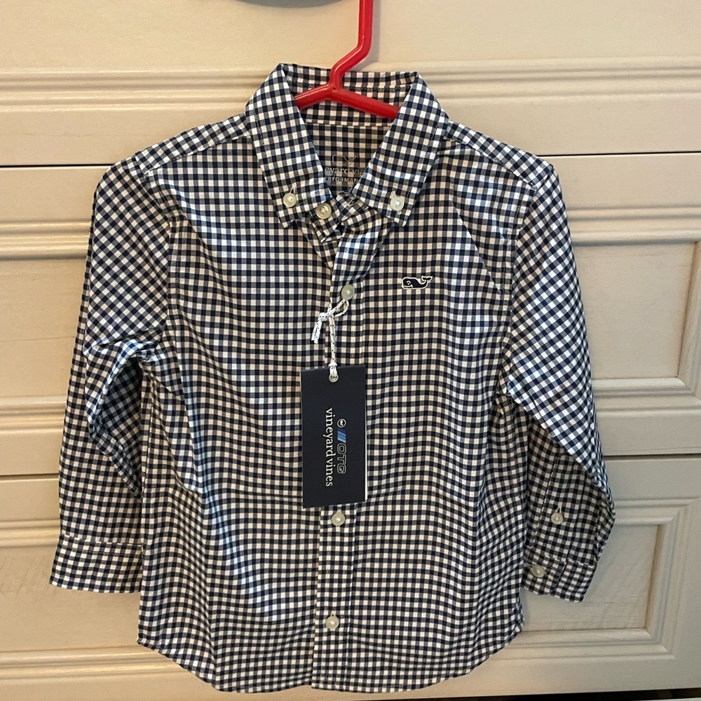 Vineyard vines NWT 2t dress shirt